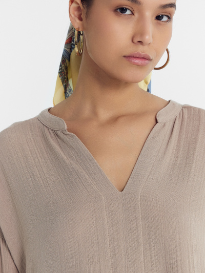 Платье Mark Formelle 152570/22/23020Ц-9 тауп - фото 2