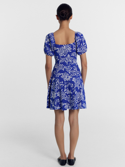 Платье Mark Formelle 152589/24-28285П-9 узоры_на_ультрамарине - фото 2