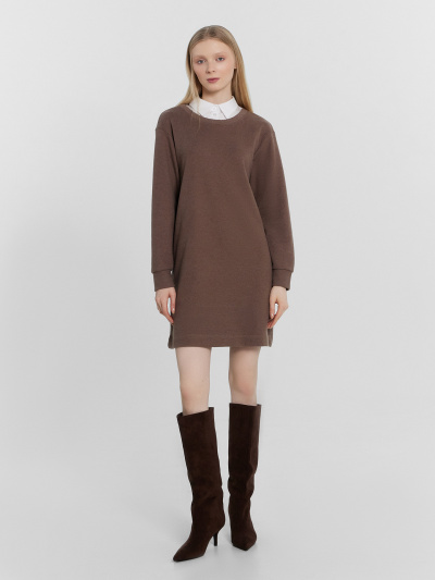 Платье Mark Formelle 152602/24-30235Ц-26 кофейный_меланж_5364_D - фото 3