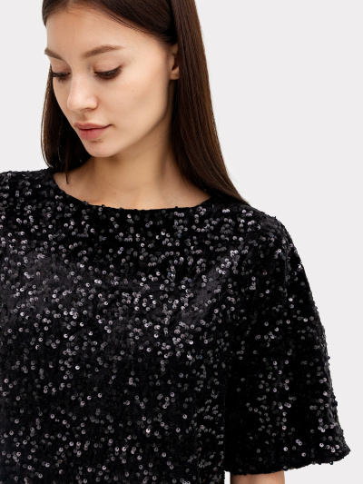 Платье Mark Formelle 152607/24-31452Ц-3 черный - фото 3