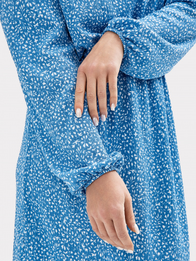 Платье Mark Formelle 152618/22/25233Ц-9 св.веточки_на_синем - фото 2