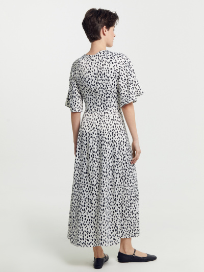 Платье Mark Formelle 152628/Ф24-26395П-9 черные_пятнышки_на_св.молочном - фото 7