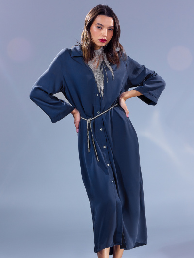 Платье Mark Formelle 152631/24-26124Ц-9 т.синий - фото 8