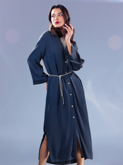 Платье Mark Formelle 152631/24-26124Ц-9 т.синий - фото 7