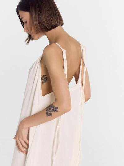 Платье Mark Formelle 152632/24-28268Ц-9 молочный - фото 3