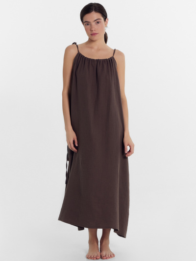 Платье Mark Formelle 152632/24-28268Ц-9 пепельно_коричневый - фото 6