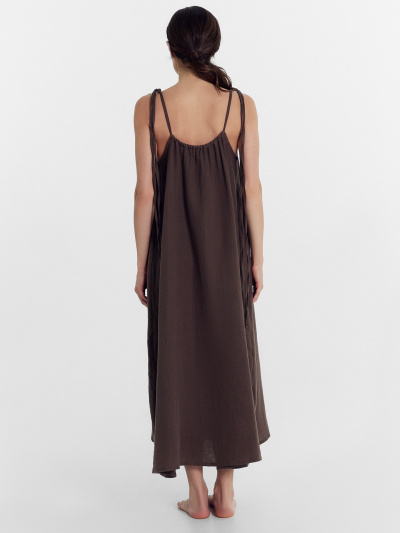 Платье Mark Formelle 152632/24-28268Ц-9 пепельно_коричневый - фото 5