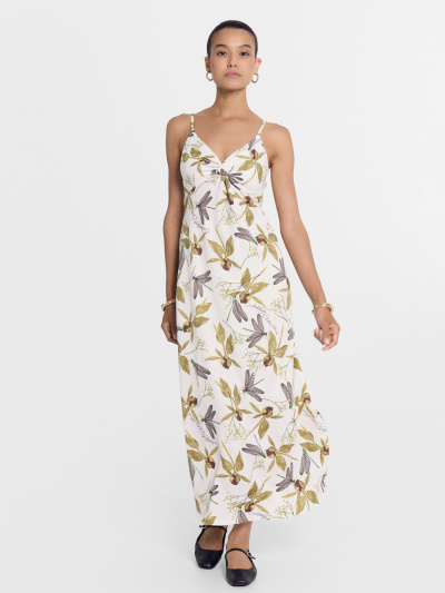 Сарафан Mark Formelle 152640/24-28380П-9 стрекозы_на_св.молочном - фото 4