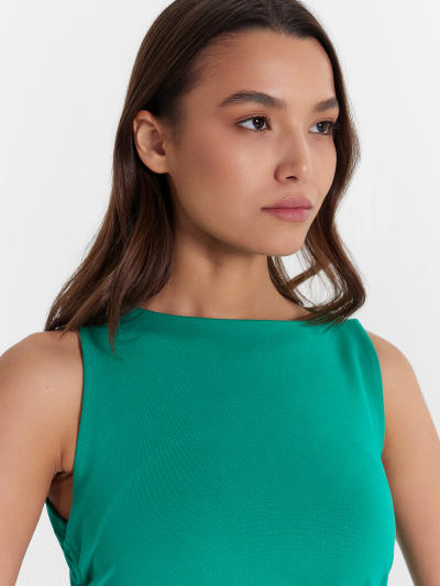 Платье Mark Formelle 152646/24-28368Ц-4 изумрудный - фото 4