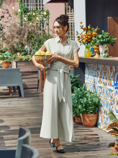 Платье Mark Formelle 152647/24-27963Ц-9 зеленый_минерал - фото 1