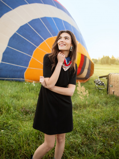 Платье Mark Formelle 152657/24-31727Ц-4 черный - фото 1