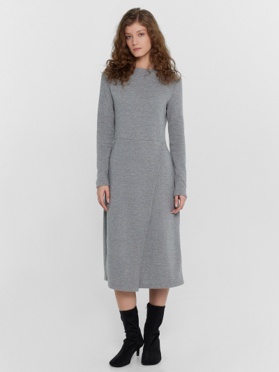 Платье Mark Formelle 152658/24-29805Ц-2 средне_серый_меланж_4425_В - фото 3