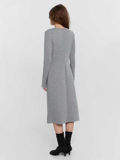 Платье Mark Formelle 152658/24-29805Ц-2 средне_серый_меланж_4425_В - фото 2