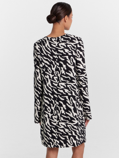 Платье Mark Formelle 152659/24-29707П-9 зебра_на_черном - фото 6
