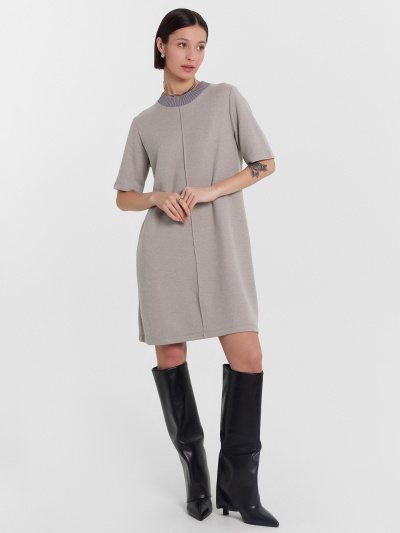 Платье Mark Formelle 152660/24-29972Ц-26 средне_серый_меланж_4425_В - фото 1