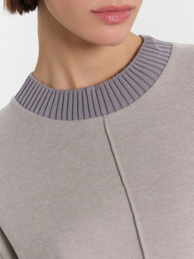 Платье Mark Formelle 152660/24-29972Ц-26 средне_серый_меланж_4425_В - фото 2