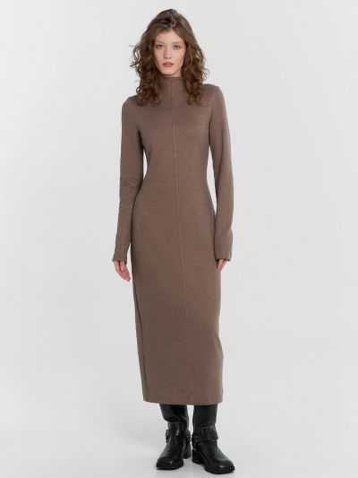 Платье Mark Formelle 152668/24-30242Ц-26 кофейный_меланж_5364_D - фото 4