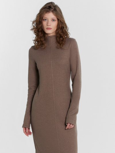 Платье Mark Formelle 152668/24-30242Ц-26 кофейный_меланж_5364_D - фото 5