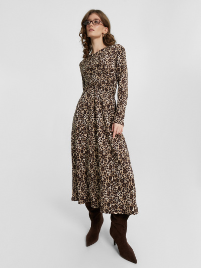 Платье Mark Formelle 152680/24-32025П-9 мелкий_леопард - фото 1