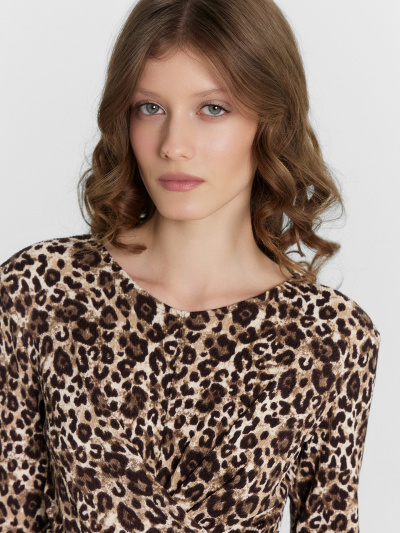 Платье Mark Formelle 152680/24-32025П-9 мелкий_леопард - фото 4