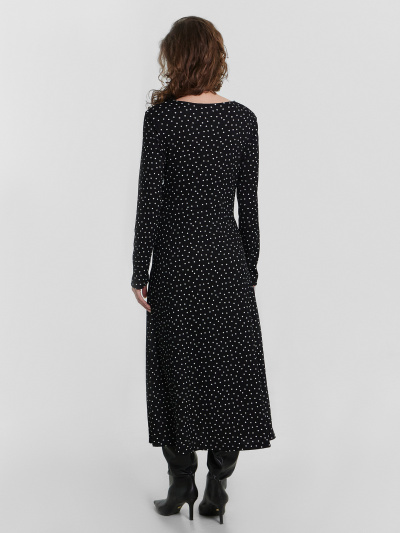 Платье Mark Formelle 152680/24-32025П-9 черно_белый_горох - фото 6