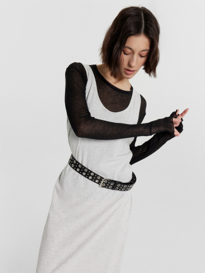 Платье Mark Formelle 152691/24-32181Ц-5 серый_меланж_4306_А_1 - фото 6