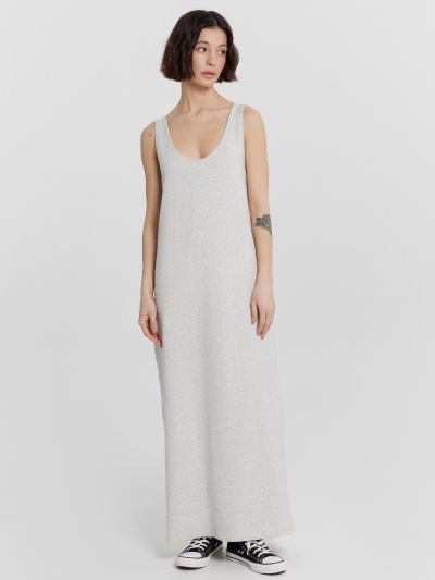 Платье Mark Formelle 152691/24-32181Ц-5 серый_меланж_4306_А_1 - фото 2