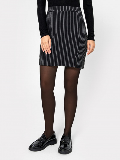 Юбка Mark Formelle 152767/22/24585П-4 белая_полоска_на_черном - фото 4