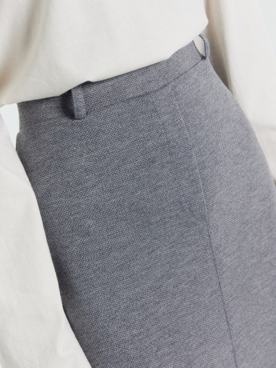 Юбка Mark Formelle 152789/24-30104П-4 серая_фактура - фото 3