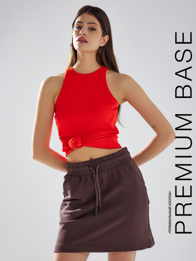 Юбка Mark Formelle 152794/24-27584Ц-7 шоколадное_мартини - фото 2