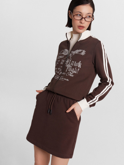 Юбка Mark Formelle 152794/24-27584Ц-7 шоколадное_мартини - фото 5