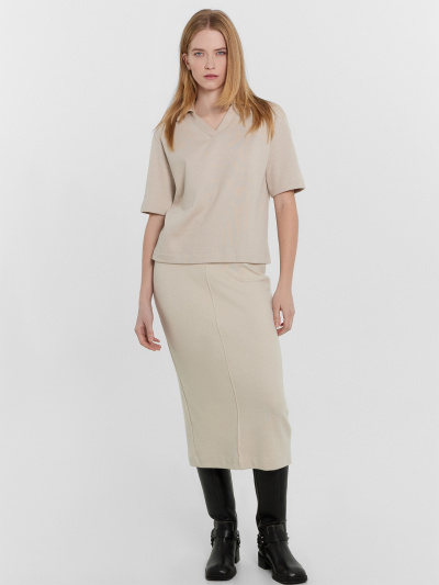 Юбка Mark Formelle 152800/24-29908Ц-26 св.бежевый - фото 5