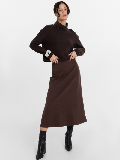 Юбка Mark Formelle 152802/24-29655Ц-2 пепельно_коричневый - фото 6