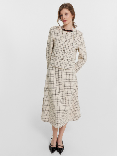 Юбка Mark Formelle 152807/24-34068Ц-4 молочный_твид - фото 4