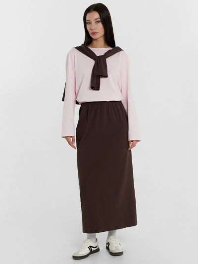 Юбка Mark Formelle 152809/24-32138Ц-5 шоколадное_мартини - фото 6