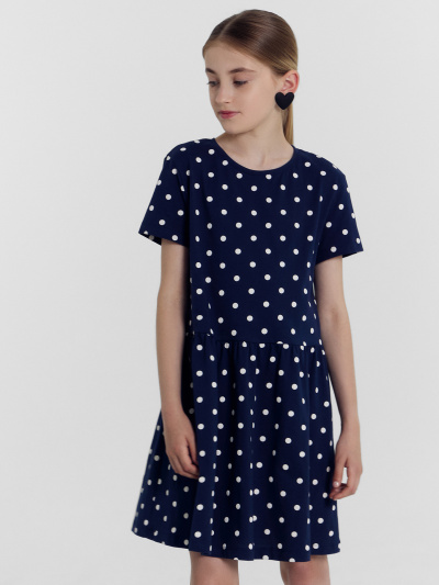 Платье Mark Formelle 157793/24-27581П-0 горошек_на_т.синем - фото 4