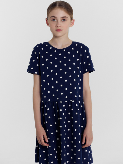 Платье Mark Formelle 157793/24-27581П-0 горошек_на_т.синем - фото 2