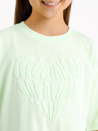 Платье Mark Formelle 157800/22/25129П-14 св.салатовый_печать_Печать - фото 4