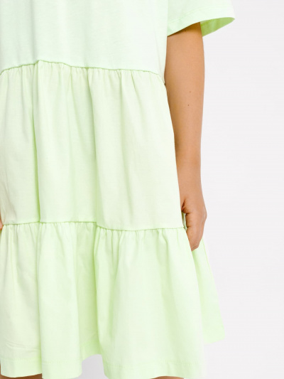 Платье Mark Formelle 157800/22/25129П-14 св.салатовый_печать_Печать - фото 3