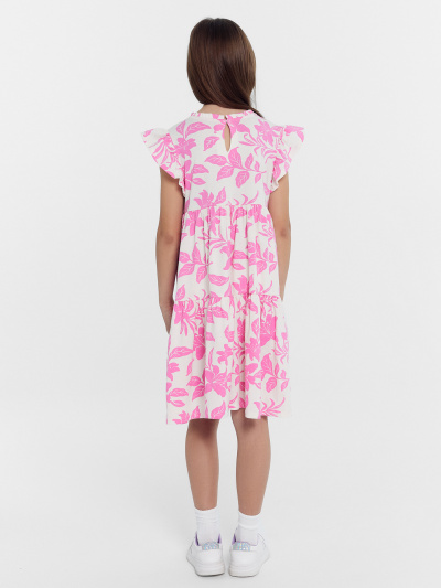 Платье Mark Formelle 157818/24-28133П-0 цветы_на_молочном1 - фото 2