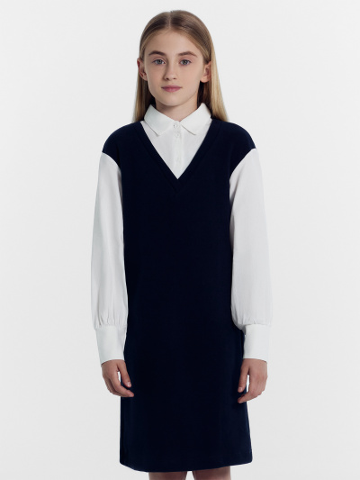 Платье Mark Formelle 157823/22/23649Ц-26-1 т.синий - фото 6