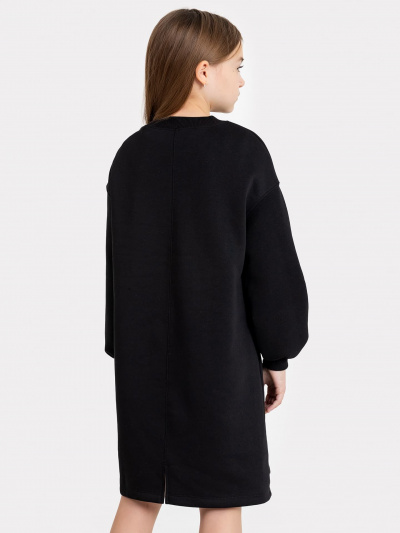 Платье Mark Formelle 157826/22/24079П-7П черный_печать_4_сл_на_пол - фото 2