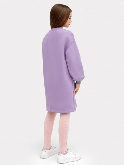 Платье Mark Formelle 157826/24-26578П-7П лиловый_печать_4_сл_на_пол - фото 2