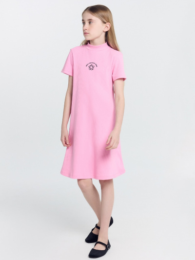 Платье Mark Formelle 157833/24-25722П-1 розовый_печать_2_сл_на_пол - фото 5