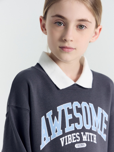 Платье Mark Formelle 157836/22/25614П-7 графит_печать_3_сл_на_пол - фото 6