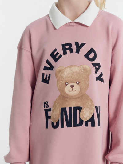 Платье Mark Formelle 157836/22/25614П-7 зефир_печать_4_сл_на_пол - фото 4