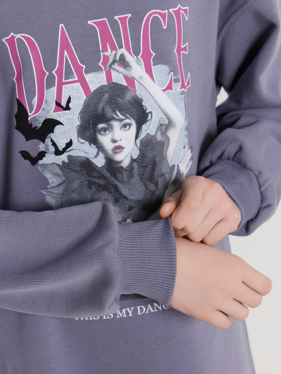 Платье Mark Formelle 157836/24-31101П-7 серебро_печать_3_сл_на_пол - фото 4