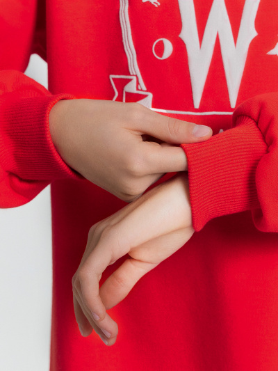 Платье Mark Formelle 157836/24-31102П-7 я.красный_печать_2_сл_на_пол - фото 4