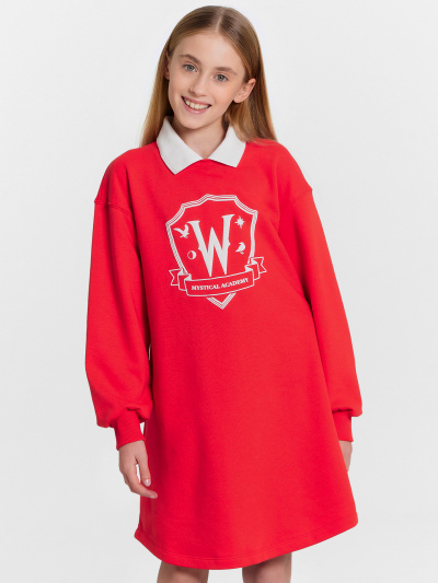 Платье Mark Formelle 157836/24-31103П-7 я.красный_печать_2_сл_на_пол - фото 6