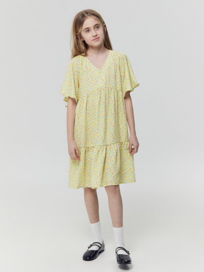 Платье Mark Formelle 157837/24-26693П-9 цветы_на_желтом - фото 9